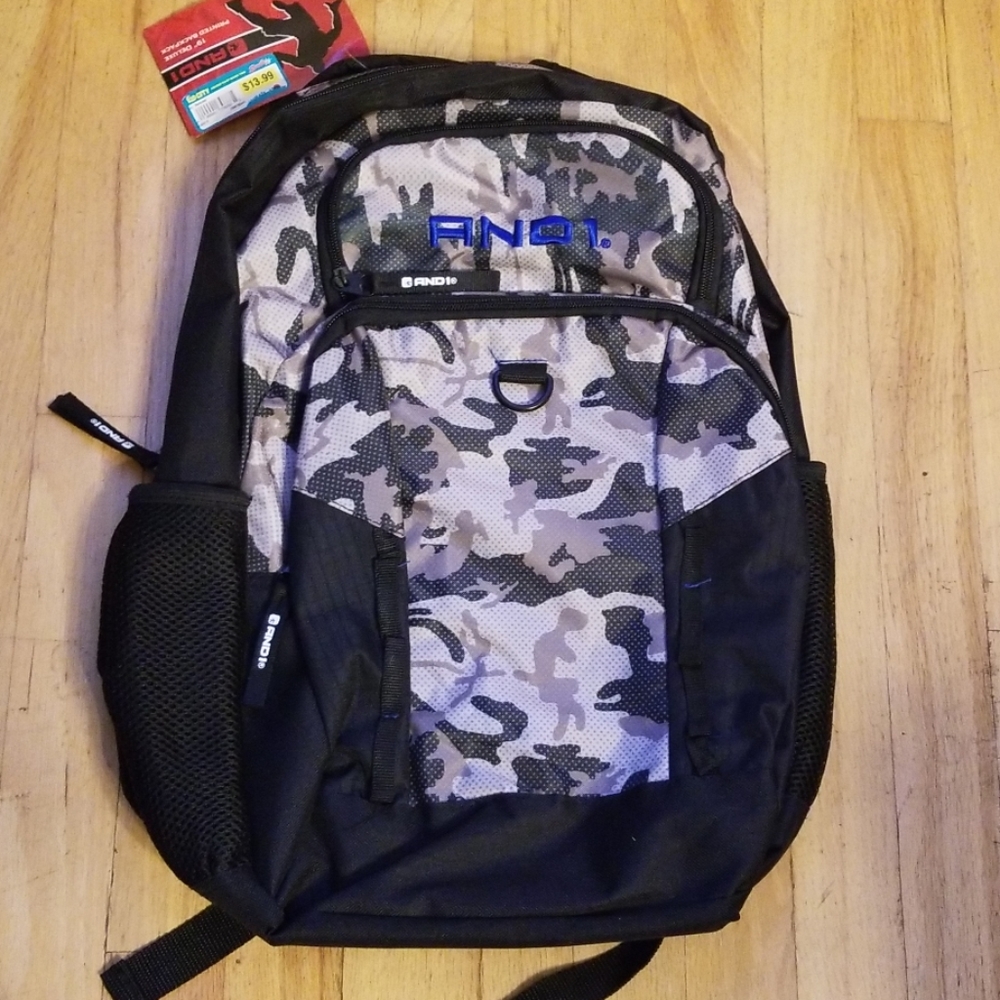 Boys camo backpack